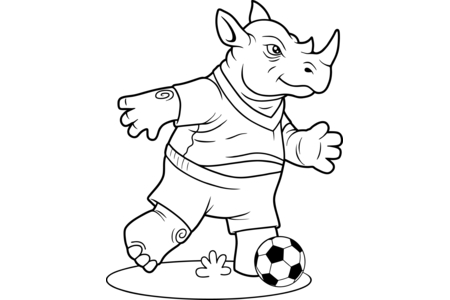Coloriage Sport3 – 10doigts.fr